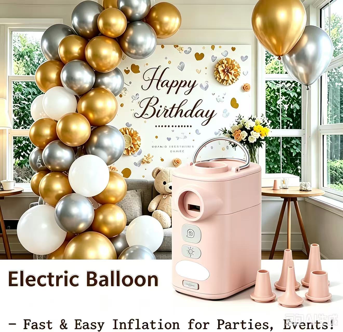 Balloon Pump Electric Portable - Balloon Pump Hand ulasan dan harga