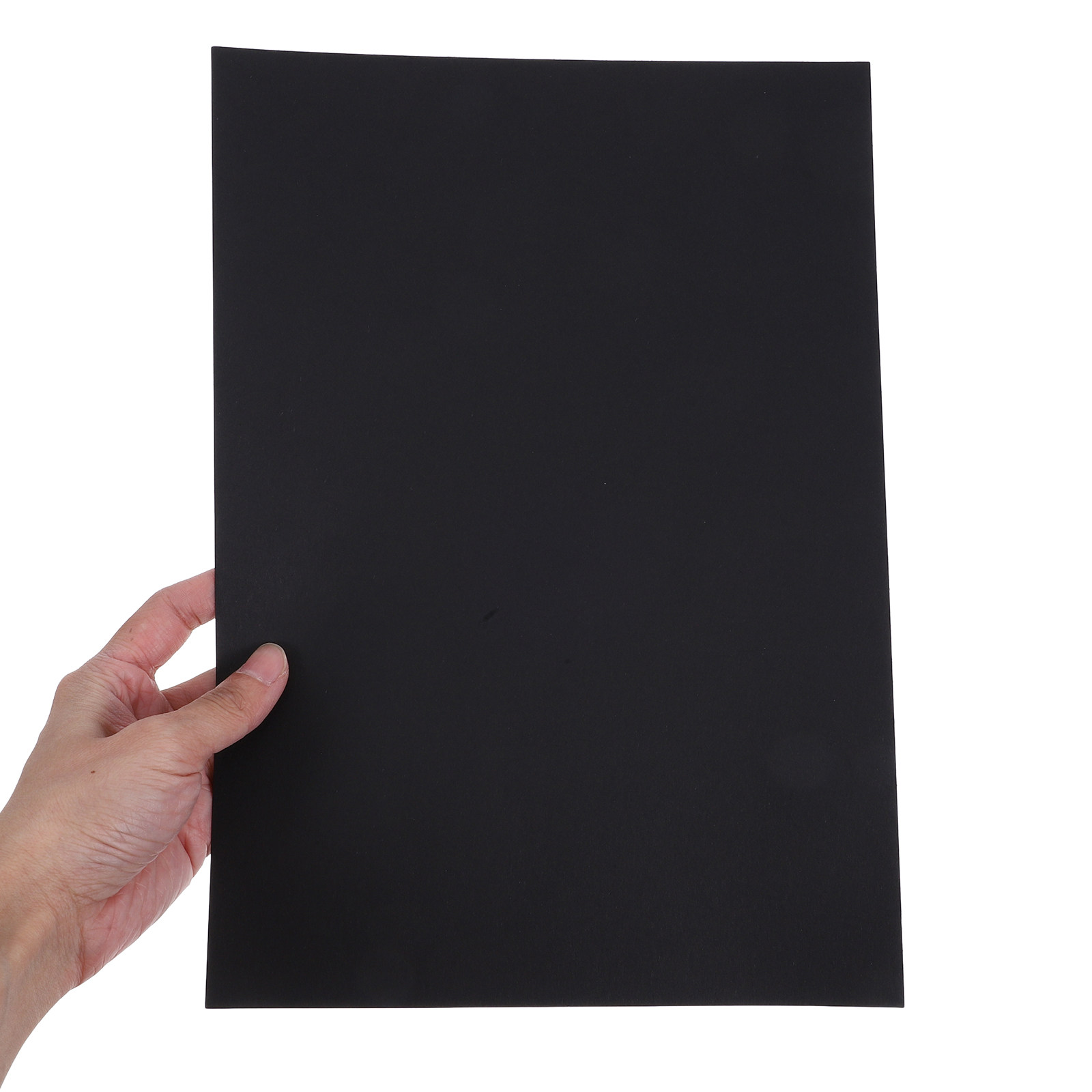 50Sheets Black Cardstock Thick - Papercraft Supply Invitation ulasan dan harga