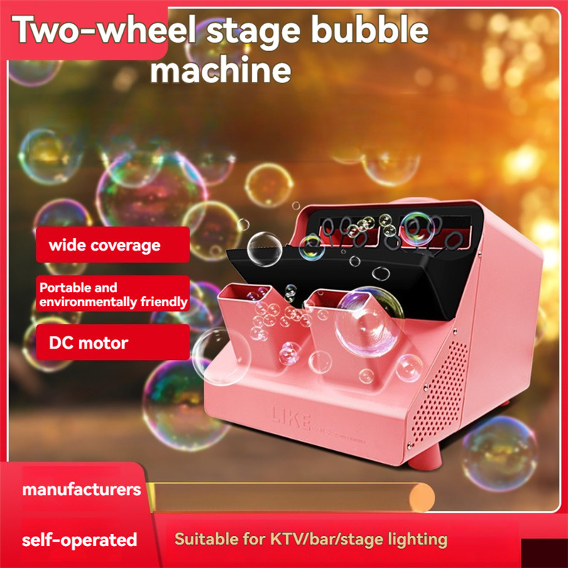 Smoke Bubble Machine Snow Bubb - Event Party Dj ulasan dan harga