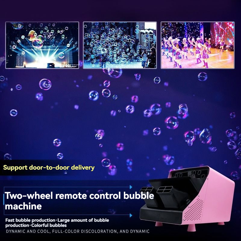 Smoke Bubble Machine Snow Bubb - Event Party Dj ulasan dan harga