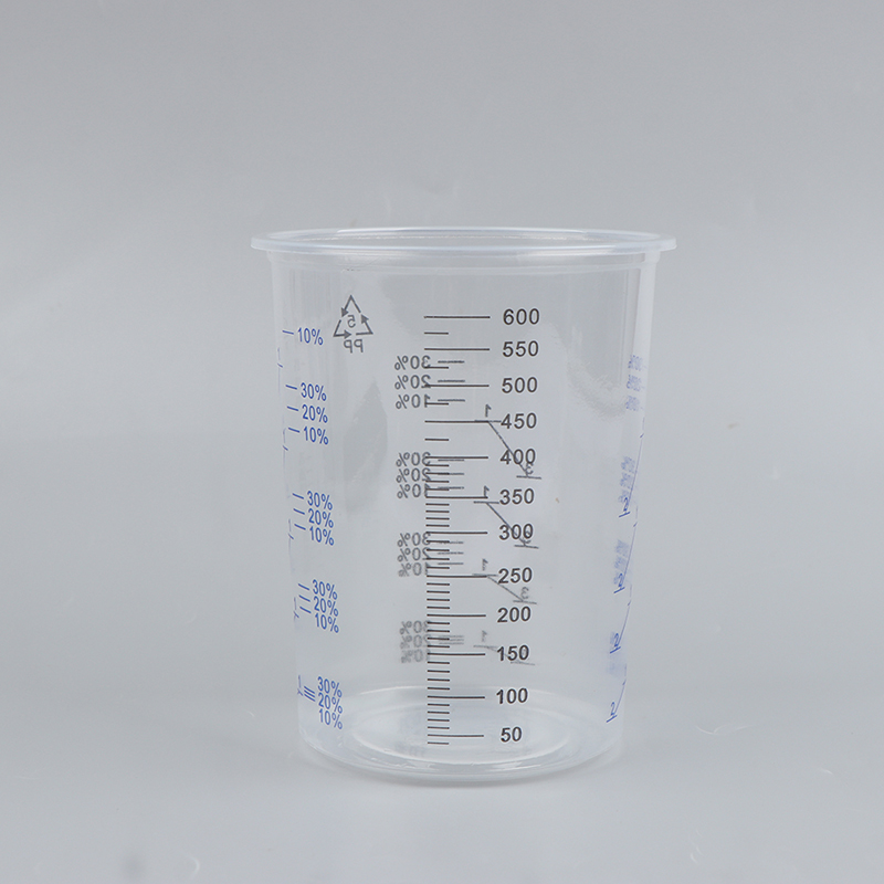 50PCS 600ml Calibrated Plastic - Plastic Cup 50Pcs ulasan dan harga