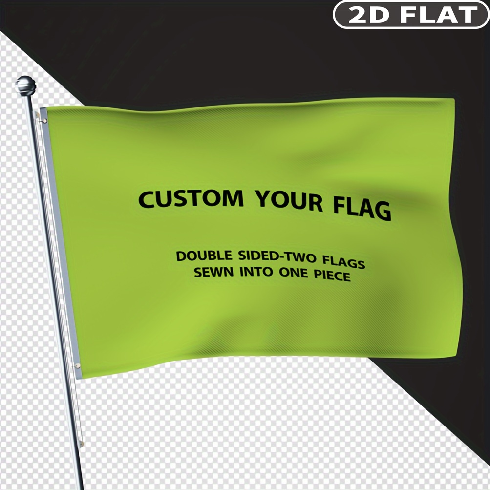 2D FLAT Custom Double-Sided Fl - Eve Party ulasan dan harga