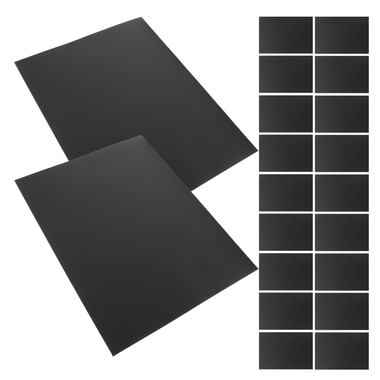 60Pcs Black Cardstock Thick He - Papercraft Supply Invitation ulasan dan harga