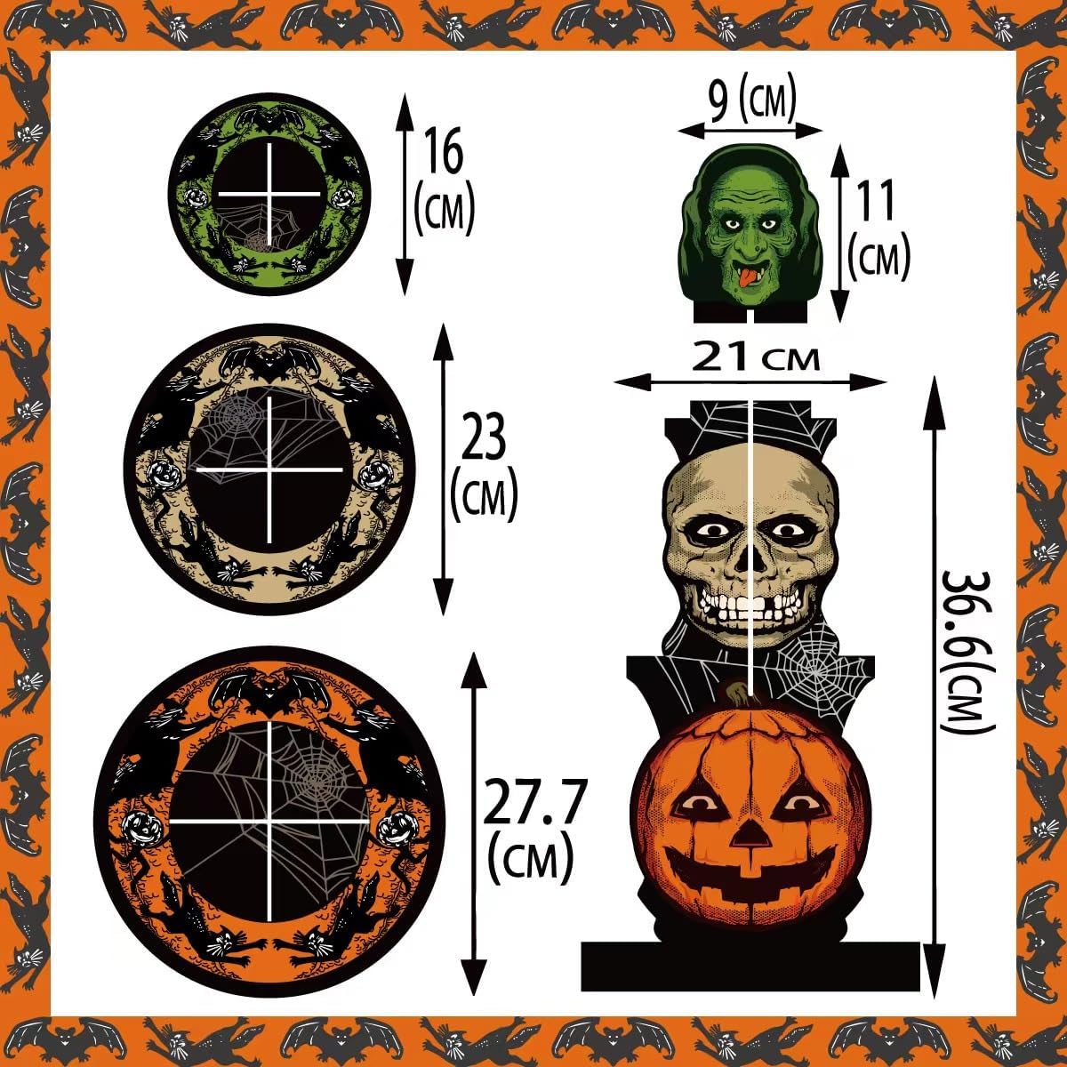 Halloween Cupcake Stand 3 Tier - Cupcake Stand Tier ulasan dan harga