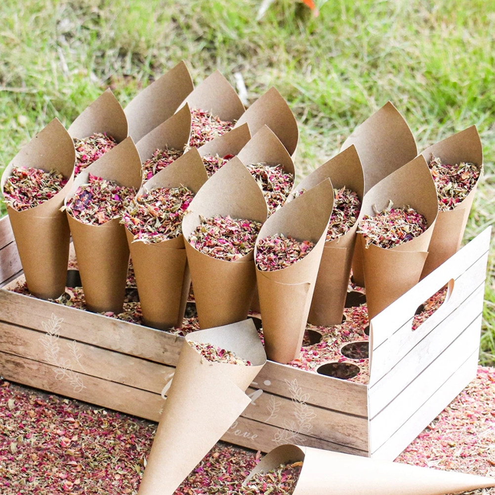 90Pcs Paper Confetti Petal Con - Papercraft Supply Confetti ulasan dan harga