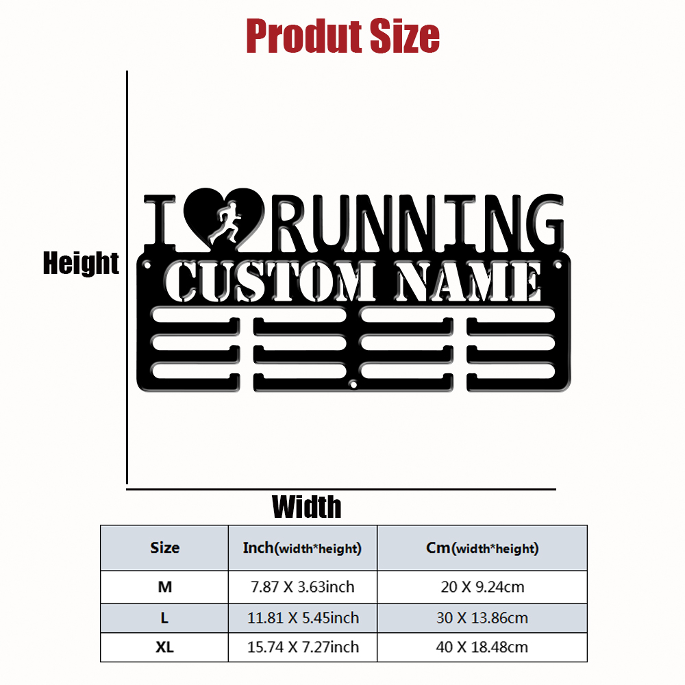 Custom I Love Running Metal Me - Eve Party ulasan dan harga