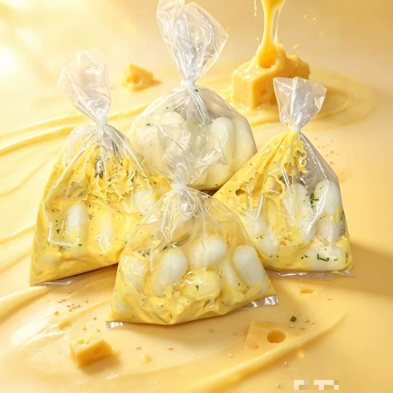 Crispy Squishy Pouch Handmade  - Party Favor Bag ulasan dan harga