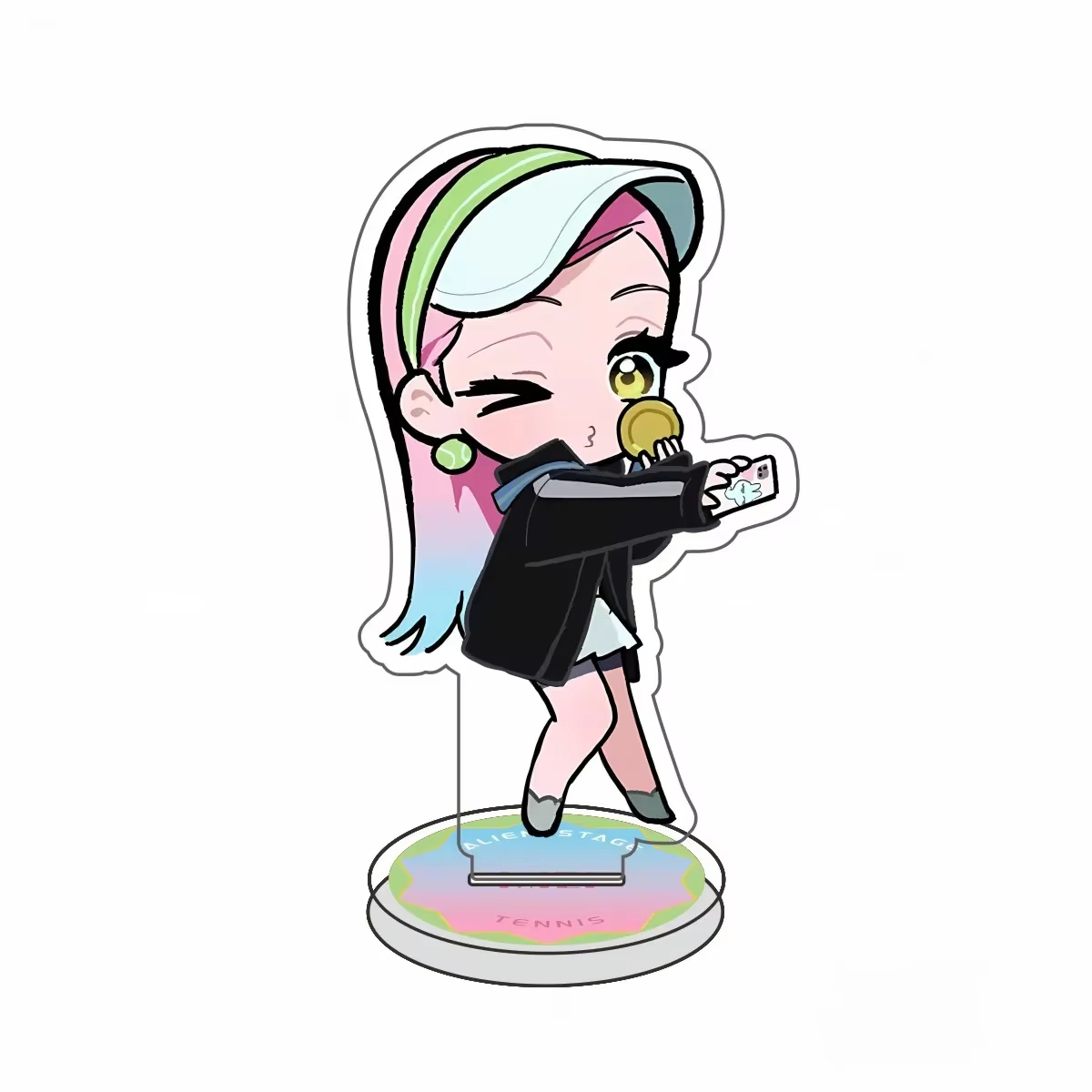1/2/6pcs Alien Stage Anime Sua - Event Support ulasan dan harga